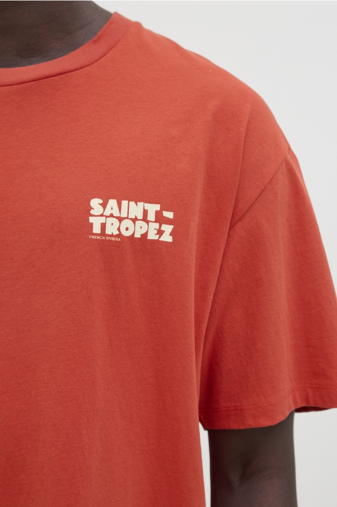 JORSAINT TROPEZ TEE SS STYD SS25 12291112 Summer Fig